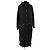 Abrigo negro de sintético Sonia Rykiel