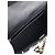 Borsa a Tracolla Chanel Mini Square Tweed Coco Heart Chain Flap Nera - vista 4