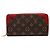 Carteira Longa Louis Vuitton Monogram Retiro Zippy Wallet Vermelha - vista 2