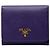 Cartera Trifold Prada Saffiano Morada
Carteras Pequeñas