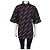 Camicia in cotone nera con zip Balenciaga - Logo Print XXL usata