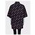 Camicia in cotone nera con zip Balenciaga - Logo Print XXL usata - vista 3