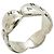 Anello a fascia Chanel in argento sterling