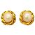 Orecchini a clip Chanel placcati oro