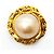 Orecchini a clip Chanel placcati oro - vista 7
