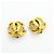 Orecchini a clip Chanel placcati in oro con strass - vista 2