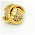 Orecchini a clip Chanel placcati in oro con strass - vista 6