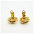 Orecchini a clip Chanel placcati in oro con strass - vista 7