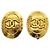 Orecchini a clip Chanel placcati oro