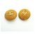 Pendientes de clip Chanel Gold - vista 2