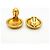 Pendientes de clip Chanel Gold - vista 3