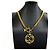 Colar banhado a ouro Chanel - vista 6