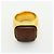 Anello a fascia Chanel placcato oro - vista 3