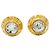 Chanel Gold Clip Earrings