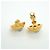Chanel Gold Clip Earrings - view 3