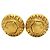 Orecchini a clip Chanel placcati in oro