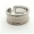 Anello largo Cartier C2 in oro bianco 18K - vista 10