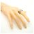Anello largo Cartier C2 in oro bianco 18K - vista 9