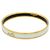 Hermès Bracciale Hermes Gold and White Cloisonné