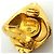 Orecchini a clip Chanel placcati oro - vista 4