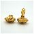 Chanel Gold Clip-Ohrringe - Ansicht 3