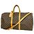 Louis Vuitton Brown Boston Monogram Keepall Bandoulière 55