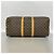 Louis Vuitton Brown Boston Monogram Keepall Bandoulière 55 - vista 3