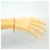 Bracciale Cartier Figaro in oro giallo 18K - vista 8