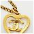 Collana Chanel placcata in oro con motivo a cuore - vista 5