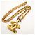 Collana Chanel placcata oro - vista 3