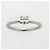Autre Marque Tiffany & Co. True Verlobungsring aus Platin mit Diamant - Ansicht 2