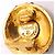 Pendientes de clip Chanel Gold - vista 4