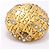 Pendientes de clip Chanel Gold - vista 7