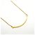 Autre Marque Collier Tiffany & Co. T Smile Small en or jaune 18K - vue 2