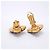 Pendientes de clip Chanel Oro y Rojo - vista 3