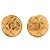Orecchini a clip Chanel placcati oro