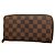 Louis Vuitton Damier Zippy Wallet N60015 Ebene