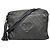 Borsa a tracolla Chanel in pelle d'agnello nera