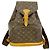 Louis Vuitton Monogram Montsouris GM Rucksack