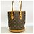 Borsa Tote Louis Vuitton Monogram Bucket PM - vista 12