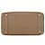 Hermès Porte-documents en cuir Taupe - vue 3