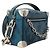 Borsa a tracolla Louis Vuitton Monogram Aqua Garden Mini Soft Trunk - vista 2