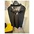 The Kooples Camicia nera in seta e cotone - vista 2