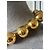 Collana Choker Chanel Perle Dorate Vintage - vista 4