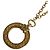 Autre Marque INGEBORG Circle Logo lange Halskette