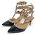 Sapatos de Salto em Pele Rockstud Valentino Garavani