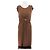 Vestido Michael Kors Camel