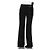 Alexander Mcqueen Pantalones negros con detalle de lazo