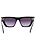 Anine Bing Gafas de sol cat eye negras - vista 3