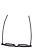 Anine Bing Gafas de sol cat eye negras - vista 6
